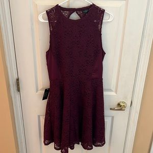 The Limited NWT sleeveless dress burgundy cranberry size 8 super cute!!